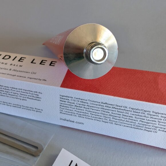 Indie Lee Cleansing Balm and Makeup Remover with Vitamin C, Anti Aging Cleanser - Picture 2 of 8